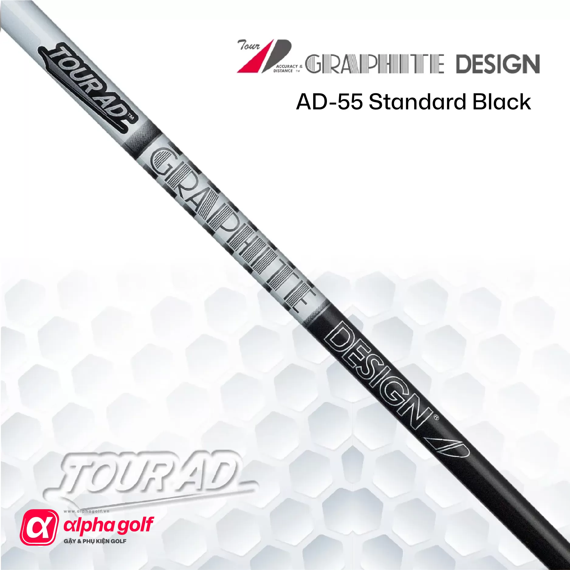 Shaft Graphite Design AD-55 Standard Black