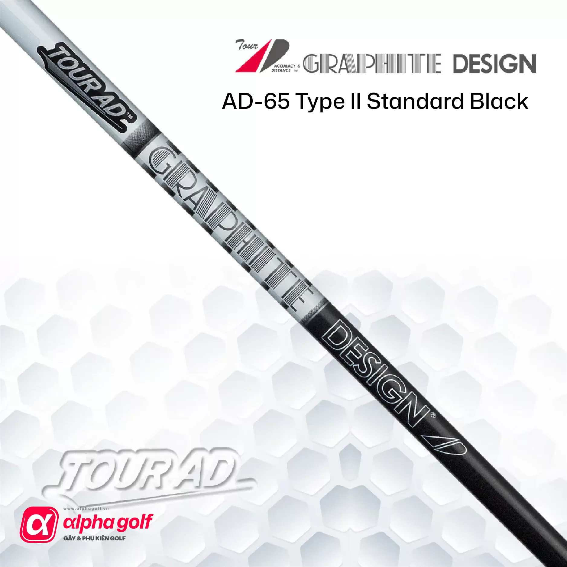 Shaft Graphite Design AD-65 Type II Standard Black