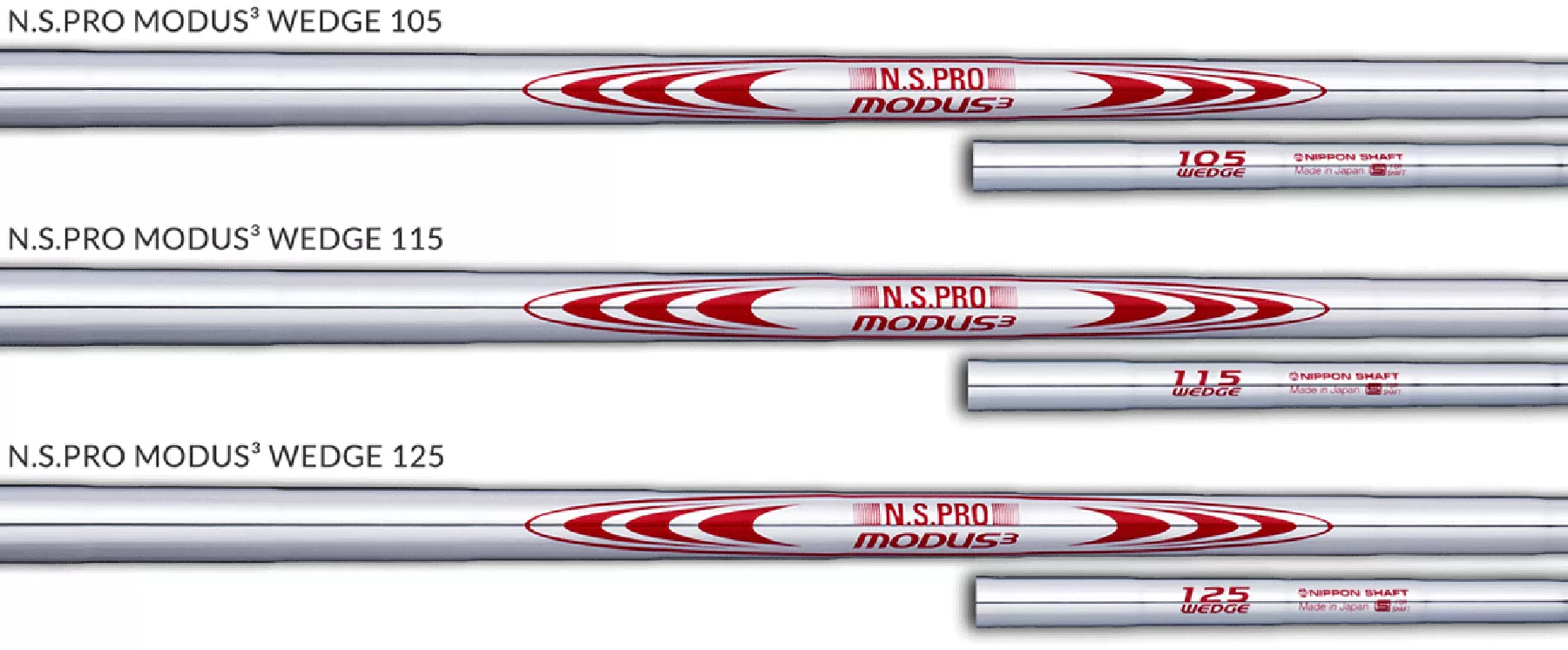 SHAFT NSPRO MODUS³ WEDGE 105/115/125