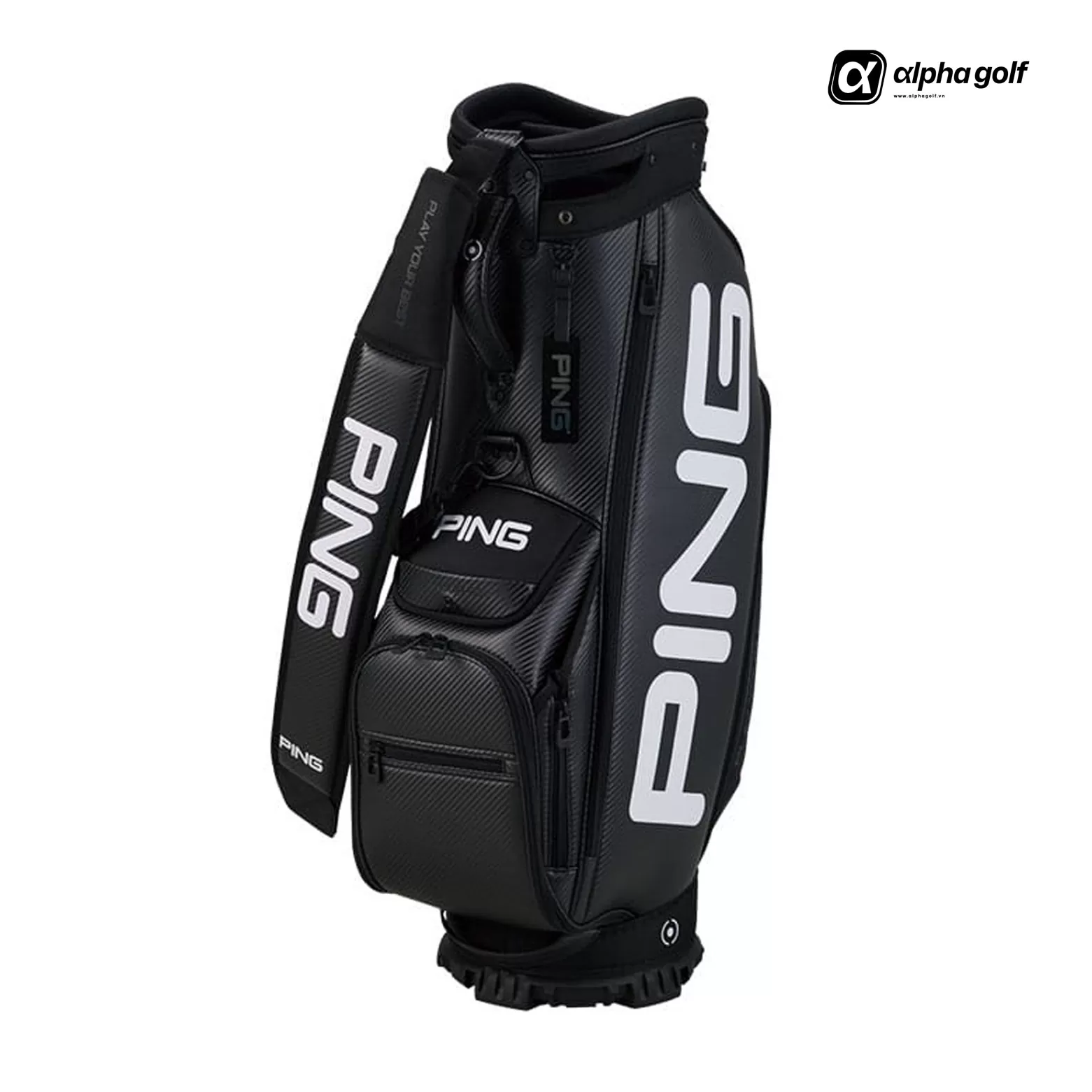 Túi Gậy Golf PING CB-P223 TOUR LITE BLACK 36233-102 KOBAYASHI, VIETNAM SHINWOO